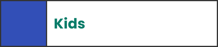 Kids landing page button