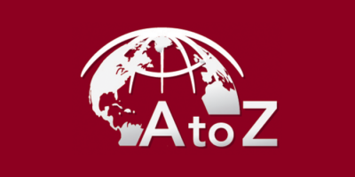 A to Z databases logo