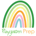 Playgarden Prep rainbow logo