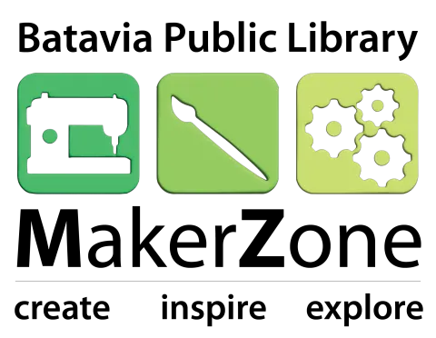 Makerzone logo- create, inspire, explore