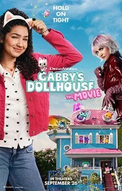 Gabby's Dollhouse the Movie poster.