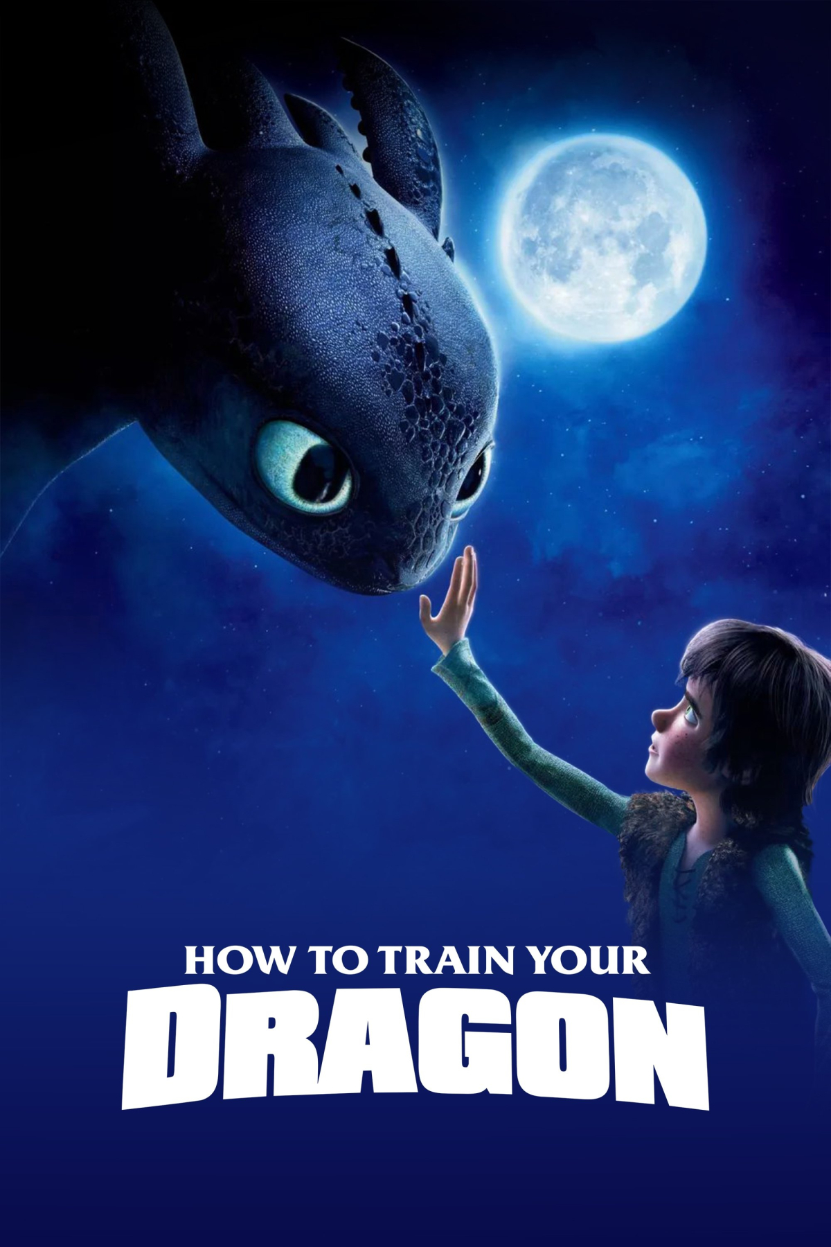 How to Train Your Dragon movie poster.