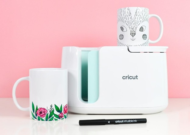Cricut Mug Press with Sublimation Ink Pen Mug examples