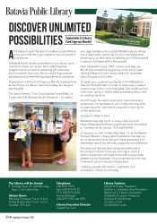 The Batavian September-October 2025 newsletter front page